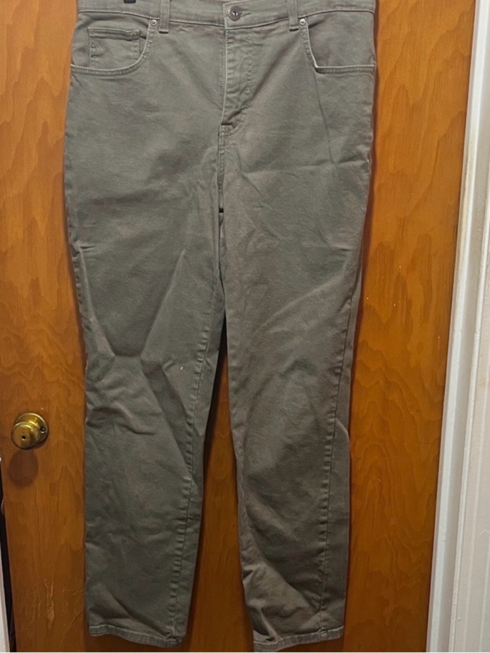 Style & Co. Women's Grey Straight Leg Jeans